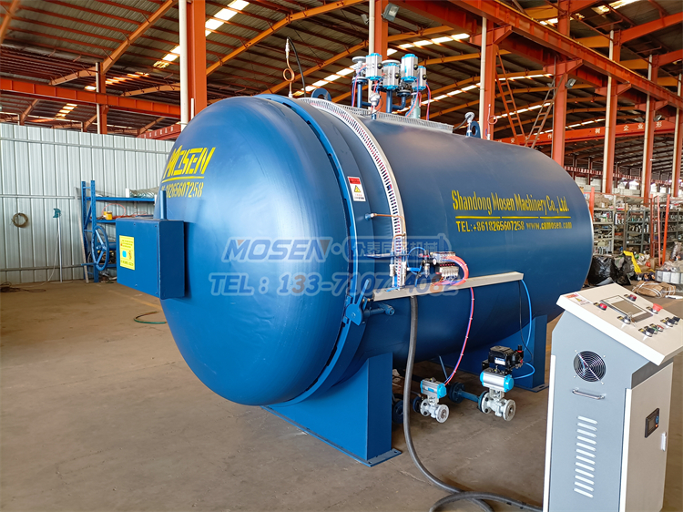 <b>出口加拿大的硫化罐調試完畢準備發貨</b>